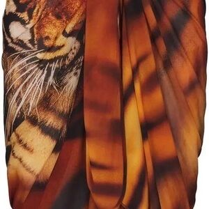 SKIMS x Roberto Cavalli tie wrap skirt